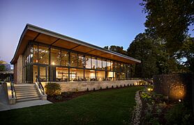 National Aviary The Garden Room Exterior at Night Elliot Cramer Photography (1)