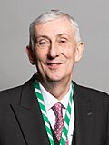 Official portrait of Rt Hon Sir Lindsay Hoyle MP crop 2.jpg