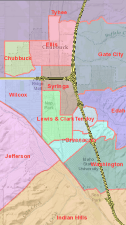 Pocatello Elementary Boundaries