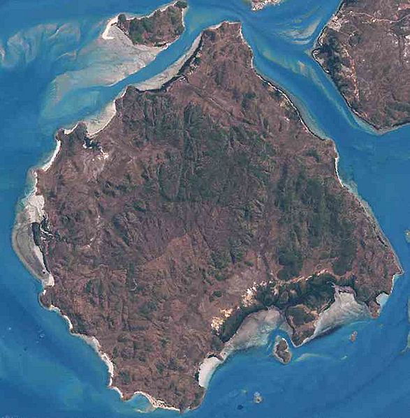 Image PrinceofWalesIsland, Torres Strait (Landsat)