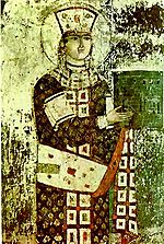 Queen Tamar - Vardzia fresco