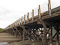 Rio Grande bridge Radium Springs New Mexico