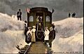 Rollins Pass Snow Cuts Moffat Road circa 1910s