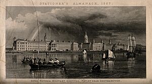 Royal Victoria Military Hospital, Netley, Hampshire; from th Wellcome V0013983