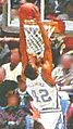 SMU Mustangs at North Carolina Tar Heels men's basketball 1987-12-12 (ticket) (crop)
