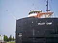 SS Valley Camp bow