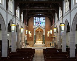 Saint Augustine Cathedral (Kalamazoo, Michigan) - view from the loft