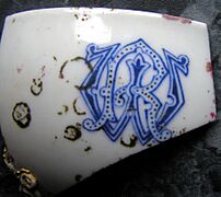 Scapa Flow, German pottery shard (RLH)