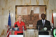 Secretary Clinton and Ivoirian President Ouattara Hold a Joint Press Conference