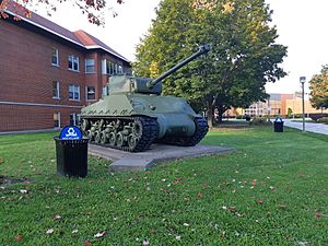 Sherman Tank at RMCSJ