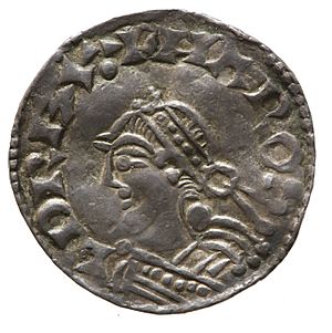 Silver penny of Harold I (YORYM 2000 683) obverse