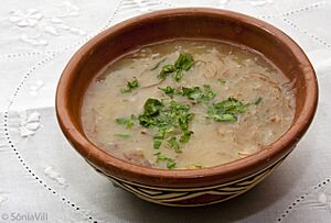 Sopa mandioca
