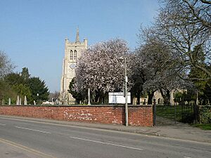 Spring blossom at All Saints' Church - geograph.org.uk - 1211237