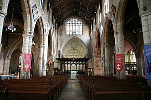 St.Mary and St.Nicolas' nave - geograph.org.uk - 988362