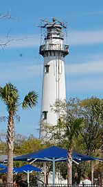 St Simons Lighthouse restoration 2010