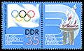 Stamps of Germany (DDR) 1985, MiNr Zusammendruck 2949