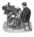 Transcription using cylinder phonograph