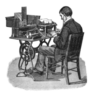 Transcription using cylinder phonograph