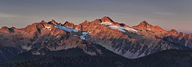 Twin Sisters Mountain in Summer by Andy Porter, Mt Baker Snoqualmie National Forest (32106502445)