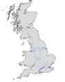UK motorway map - M3