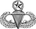 US Army Airborne master parachutist badge