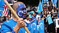 Uyghur anti-China demonstration in Washington, D.C.