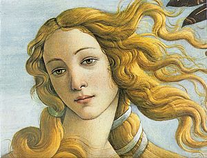 Venus botticelli detail