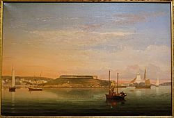 Watch House Point, by Fitz Henry Lane, 1860, oil on canvas - Cape Ann Museum - Gloucester, MA - DSC01193.jpg