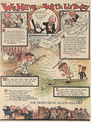 We have with us today, Grantland Rice & J. N. Ding. New York Tribune, September 28, 1919