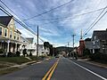 2016-09-21 08 45 02 View north along Maryland State Route 17 (Main Street) between Cedar Street and Poplar Street in Myersville, Frederick County, Maryland
