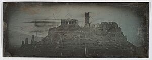 49. Athènes. Acropole. Côté O. MET DP-13897-003