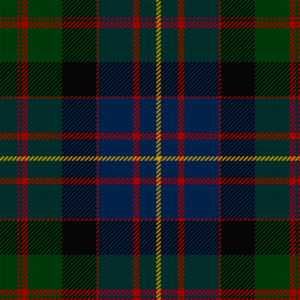 79th Regiment (Cameronian Volunteers, Queen's Own Cameron Highlanders) and Cameron of Erracht tartan, tileable