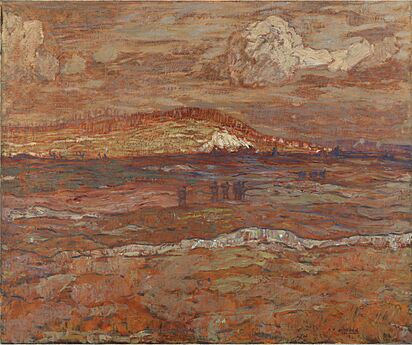 A.Y. Jackson - The Pimple, Evening (1918)
