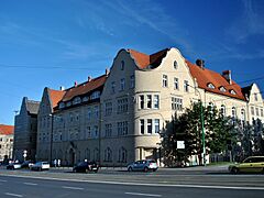 A 275 Ewangelicki Dom Związkowy, ob. Akademia Muzyczna Marcin Św. ul. 87 Poznań MM (cropped)