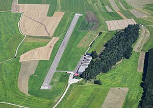 Aerial image of the Rottweil-Zepfenhan airfield