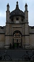 All Souls College Radcliffe Square gate