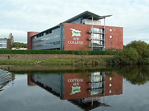 Ayr College Reflections - geograph.org.uk - 1008194