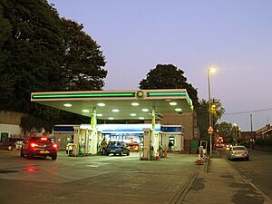 BP filling station, Pudsey Road (geograph 4680793)