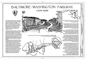 Baltimore-Washington Parkway, Greenbelt, Prince George's County, MD