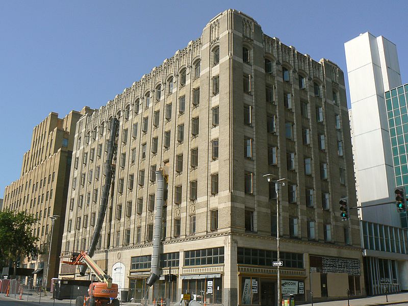 Barker Building undergoing renovation