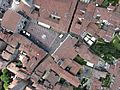 Bergamo de la drone, Piazza Vecchia