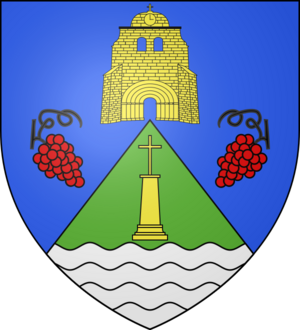 Blason ville fr Saillans (Gironde)