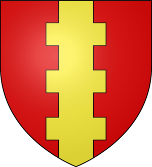 Blason ville fr Villardebelle (Aude)