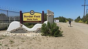 Border Field State Park sign