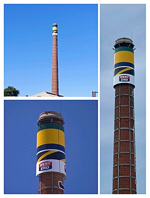 Brickworks Chimney October 2021
