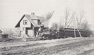 CL&N passenger train at South Norwood