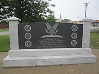 Cherokee County Veterans Monument, Jacksonville, TX IMG 3005