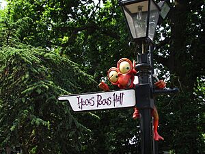 Chessington World of Adventures Hocus Pocus Hall sign