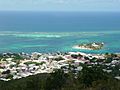 Christiansted, US Virgin Islands, from Recovery Hill