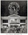 Circle Theatre, 45 Monument Circle, Indianapolis, Indiana in 1916 - MvPW Nov